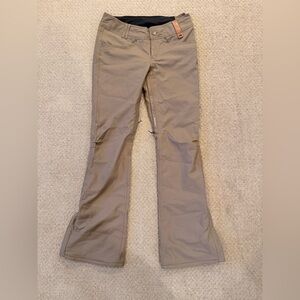 Holden Women's Skinny Fit Snowboard Ski Pants in Tan